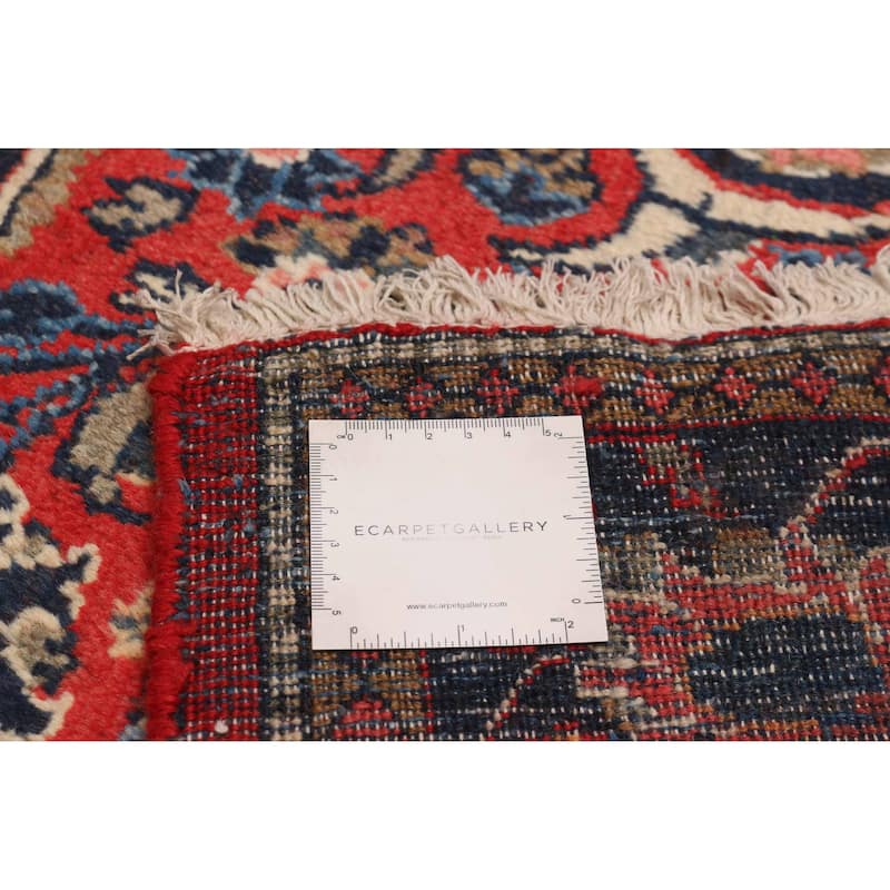 ECARPETGALLERY Hand-knotted Andelz Red Wool Rug - 4'4 x 6'7