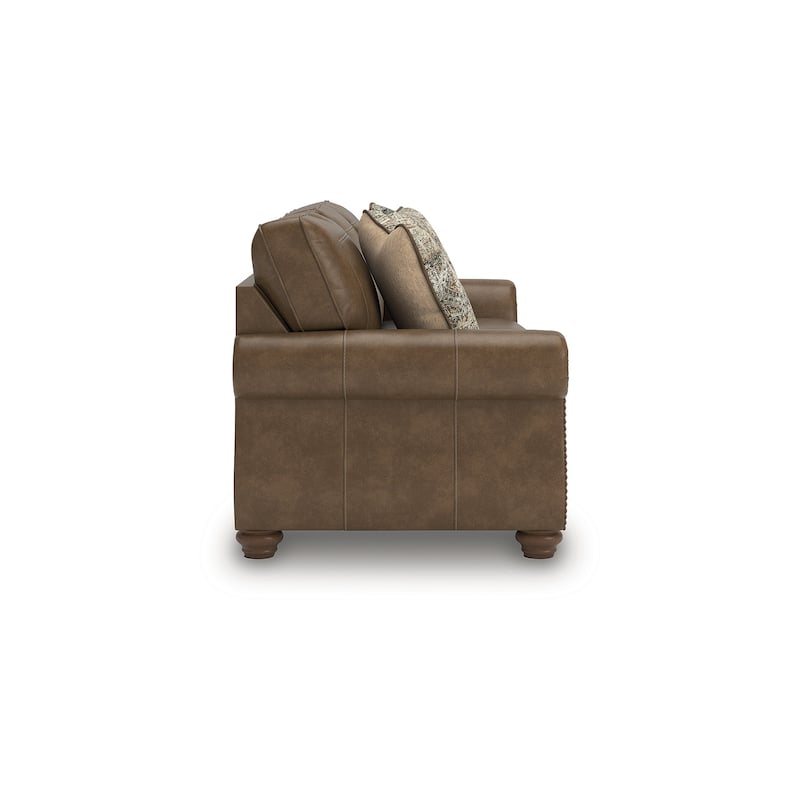 Signature Design by Ashley Shadsburne Brown Sofa - 92" W x 38" D x 39" H