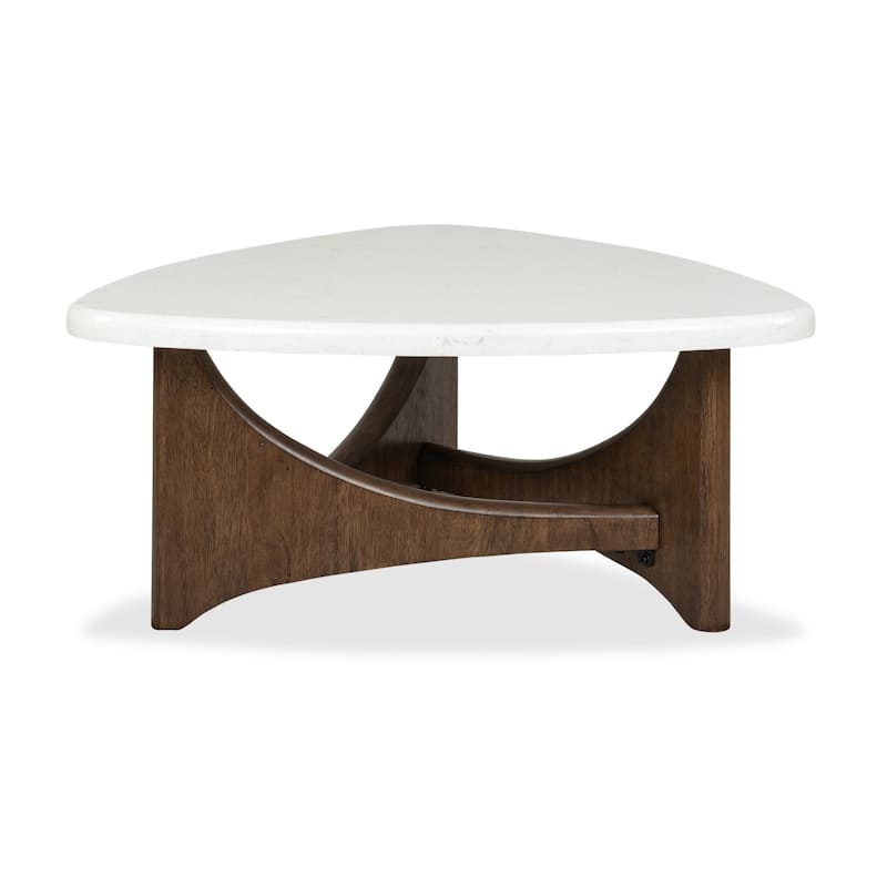 Magnussen Home Arwen Turkish Coffee Shaped Cocktail Table - 38''W x 36.94''D x 17''H