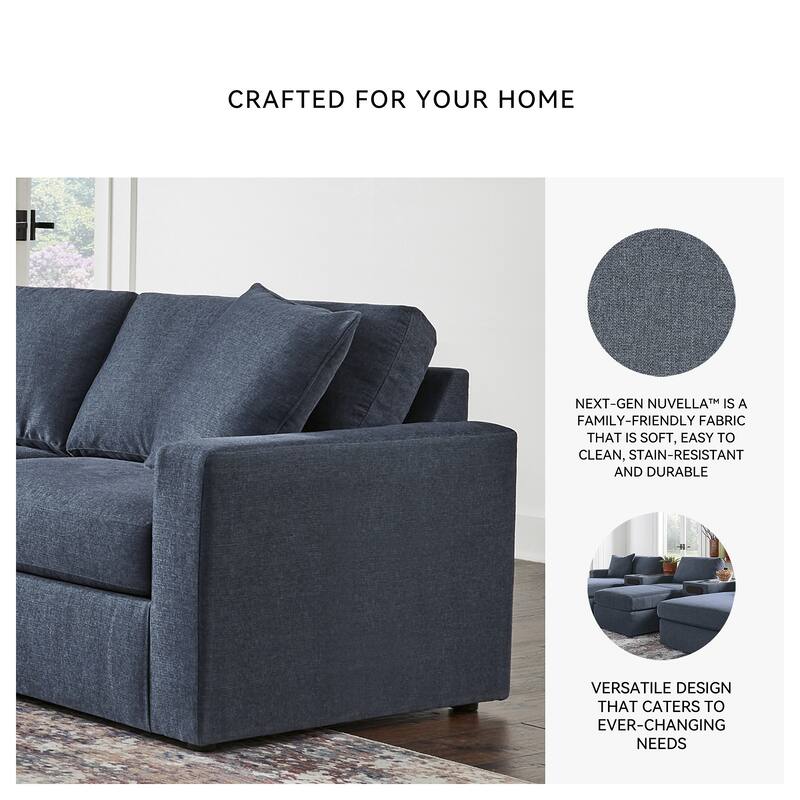 Signature Design by Ashley Modmax 2-Piece Loveseat - 76" W x 37" D x 36" H