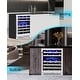 preview thumbnail 13 of 11, Luchar Wine Fridge 24 Inch, 46 Bottles Wine Fridge Cooler with Temperature Memory & Touchscreen Design