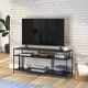 preview thumbnail 20 of 25, Cortland TV Stand Blackened Bronze/Metal