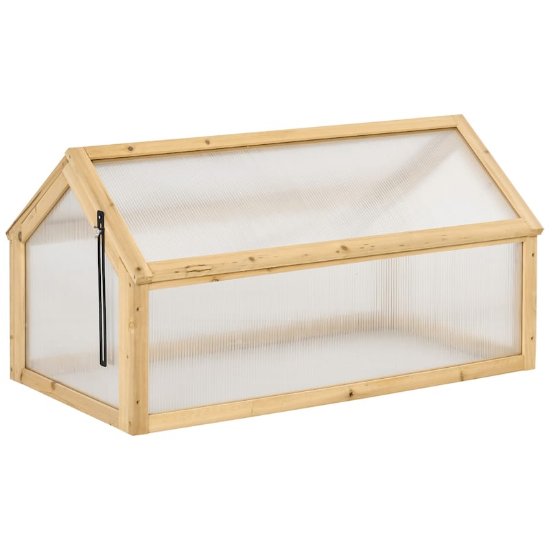 Wooden Cold Frame Greenhouse