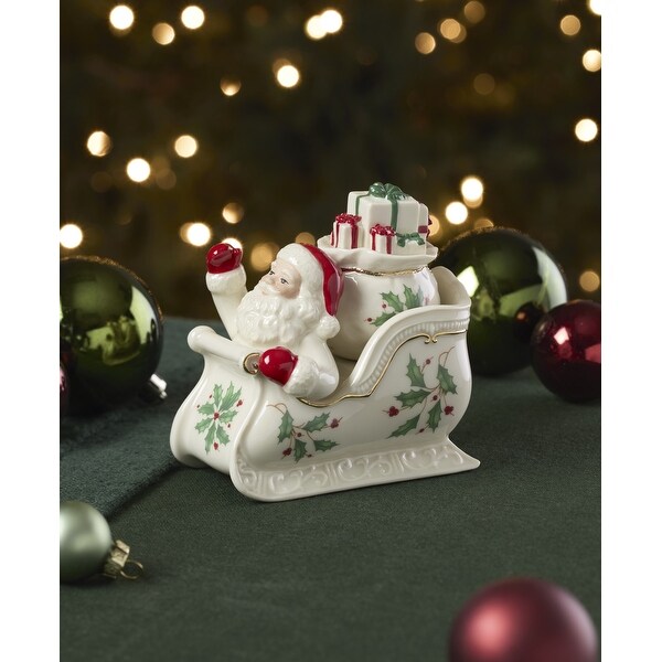 Lenox Holiday Santa & Presents Salt and Pepper Shakers - Thumbnail 5