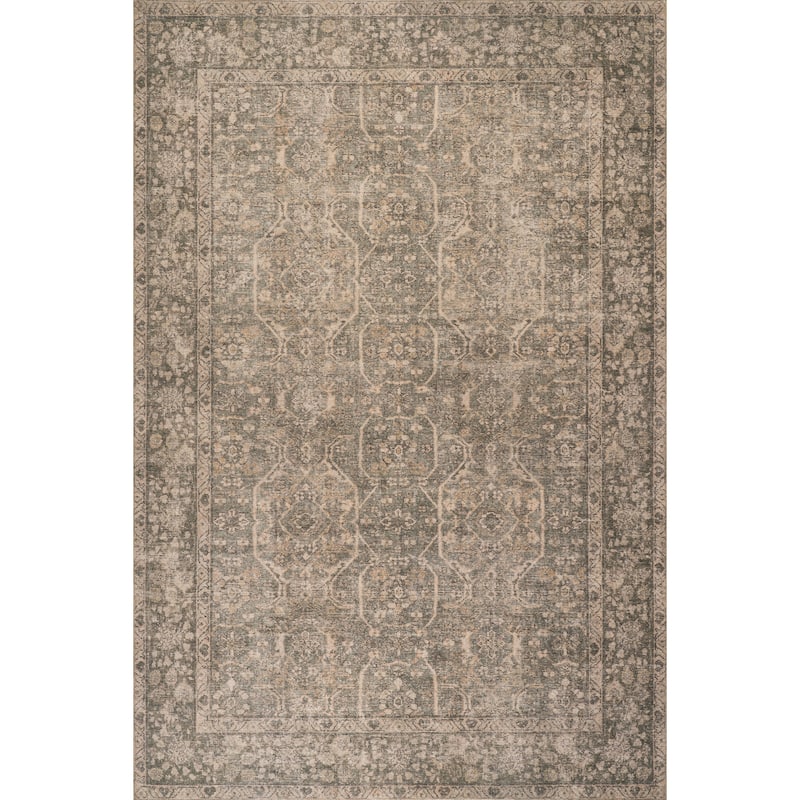 Nuloom Hillstone Collection Traditional Vintage Medallion Area Rug