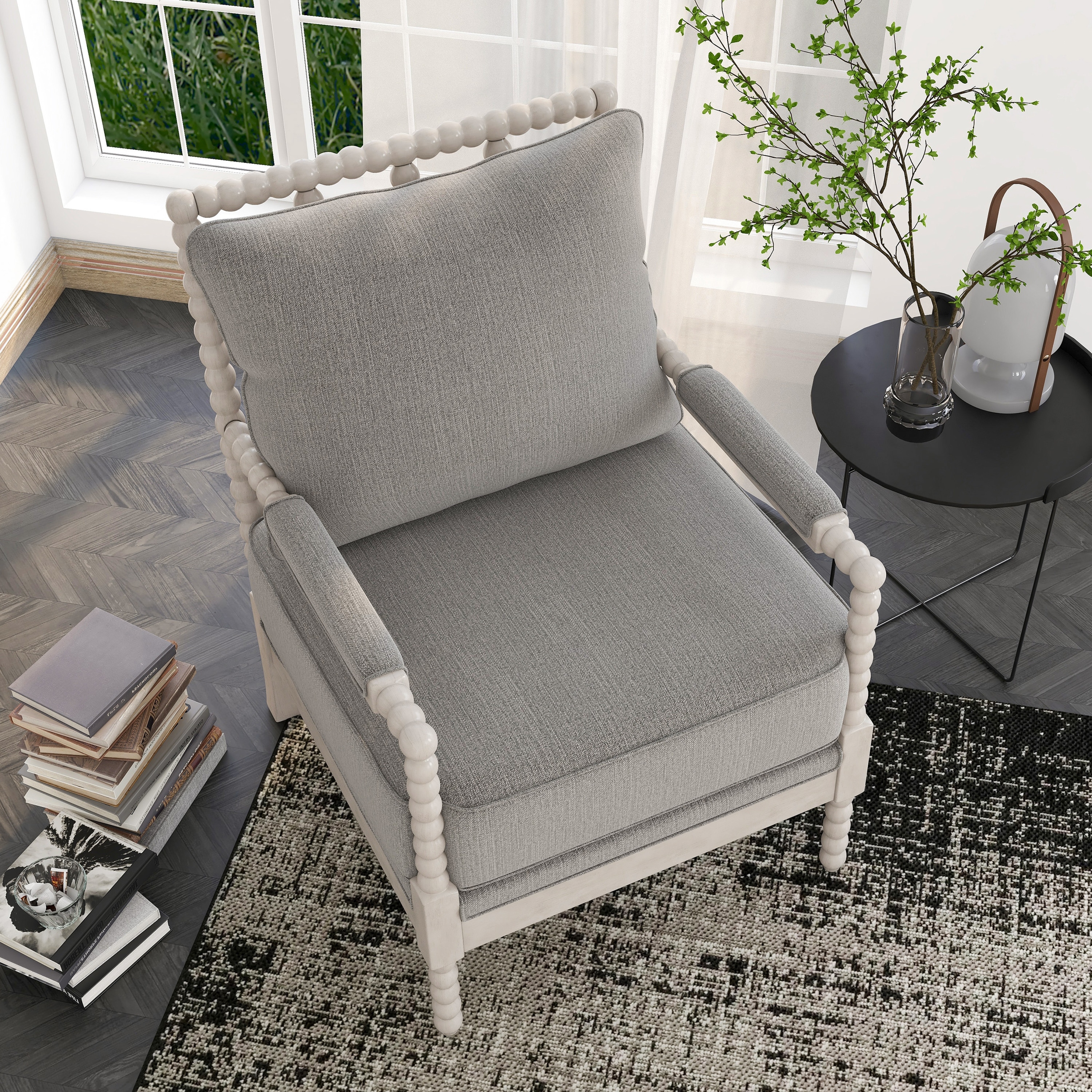 Edgemont Upholstered King Louis Back Arm Chair Fairfield Chair Body Fabric:  9508 Oasis, Frame Color: Almond Buff - Yahoo Shopping