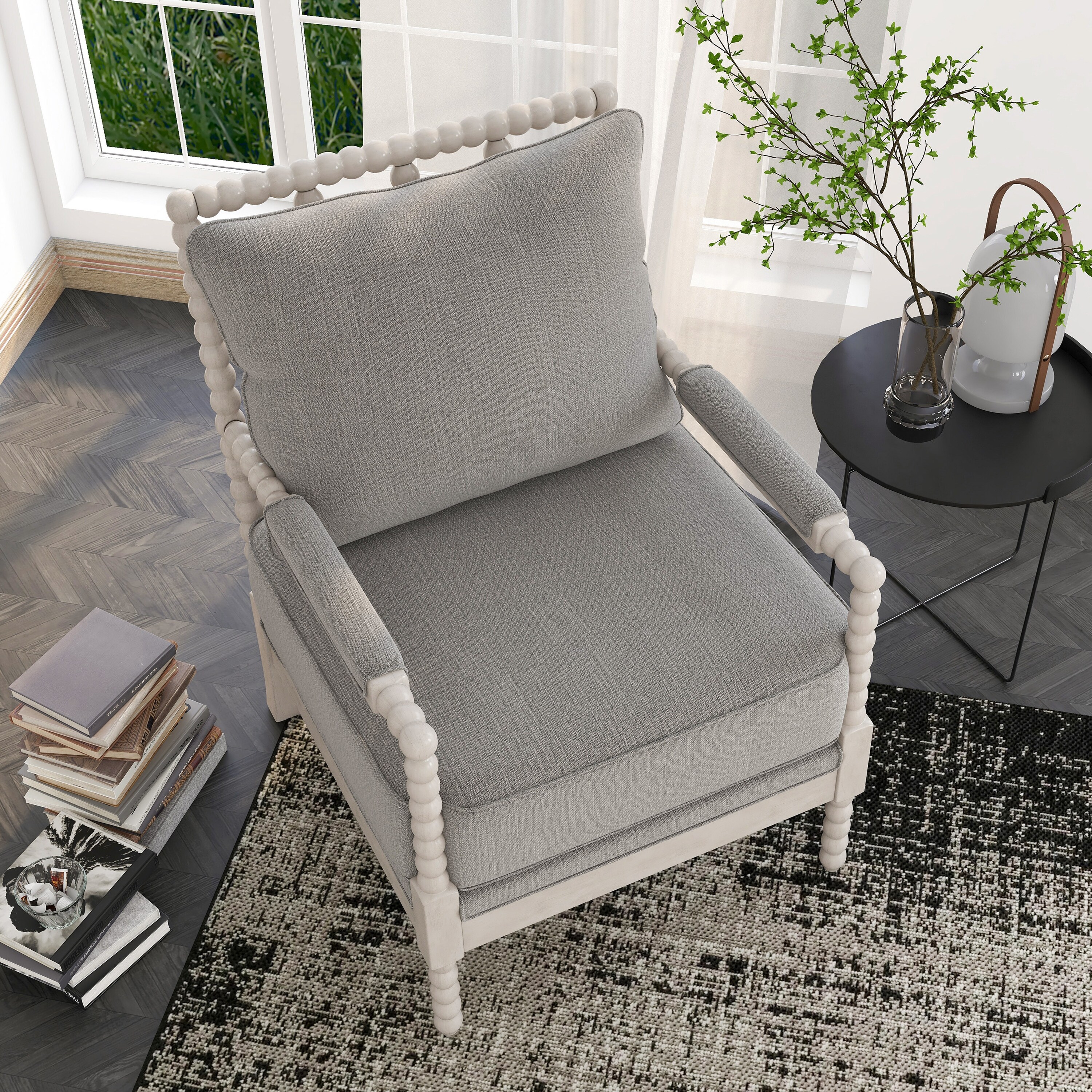 Beaded accent 2025 chair