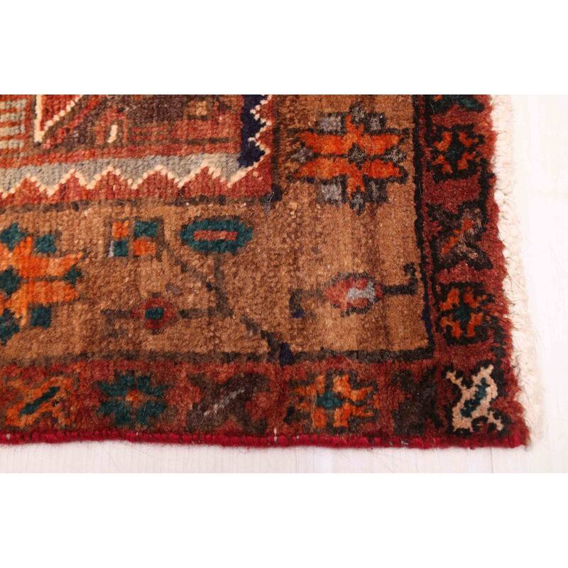 ECARPETGALLERY Hand-knotted Konya Anatolian Red Wool Rug - 3'11 x 13'9