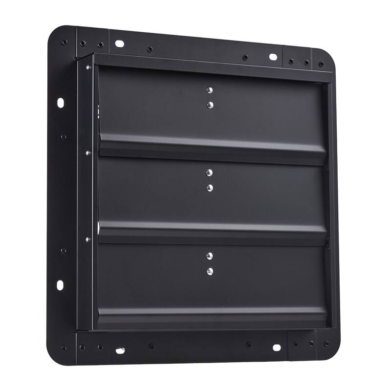 14 inch Shutter Exhaust Fan, Wall Mounted Attic Vent Fan with Variable Speed Controller, 1400 CFM, AC Motor, Low Noise for Shed