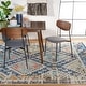 preview thumbnail 13 of 18, SAFAVIEH Madison Medine Boho Diamond Distressed Rug - Blue/Yellow - 5' 3" x 7' 6"