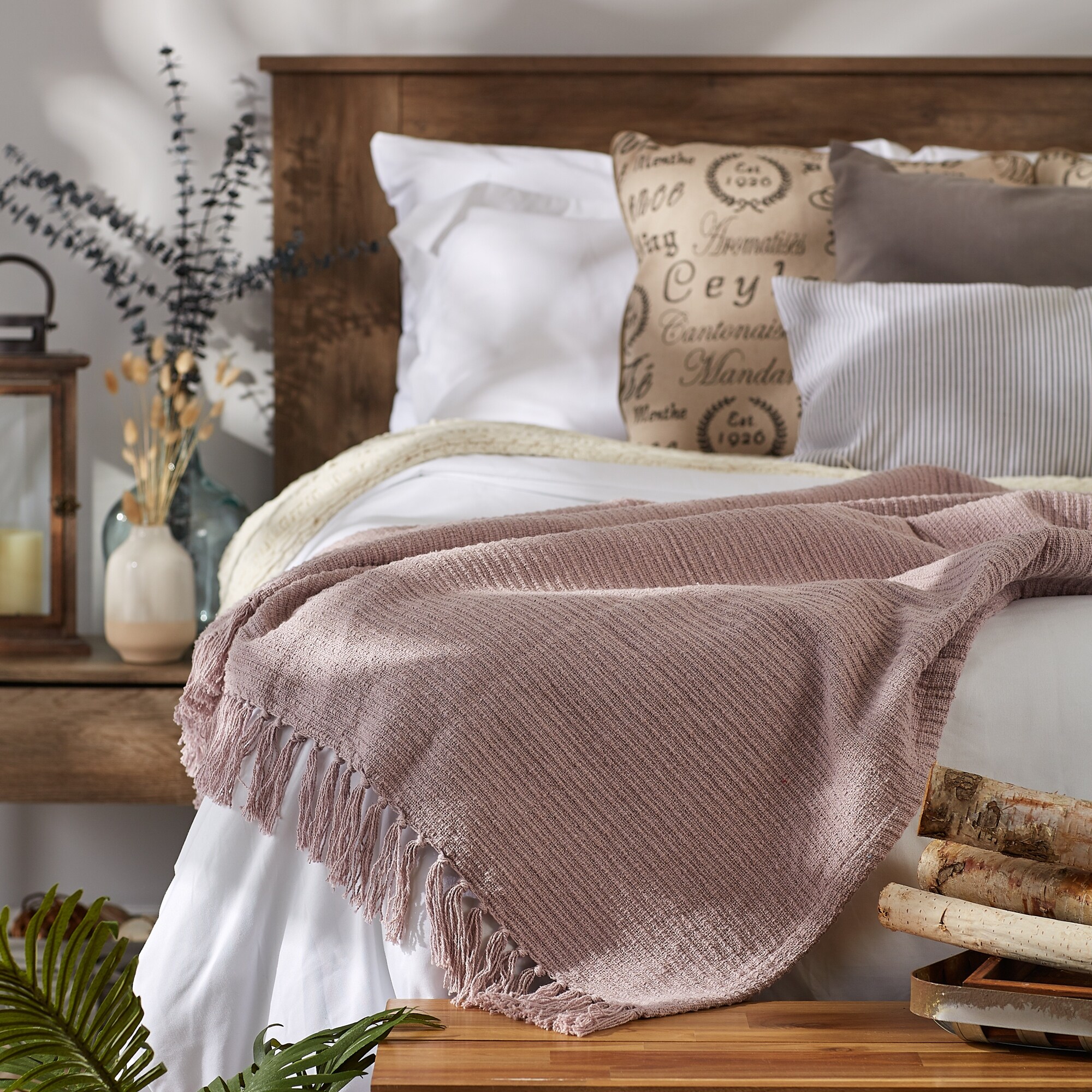 Vintage hot sale bed throw