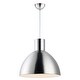 preview thumbnail 1 of 1, Cora 1-light 19.75" Wide Steel Pendant satin nickel