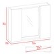 preview thumbnail 8 of 24, Artemisa Medicine Cabinet with Double Door, Mirror, and External Shelf