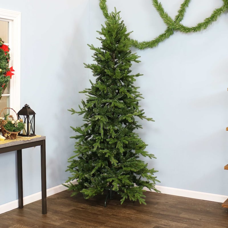 Sunnydaze Slim and Stately Artificial Christmas Tree