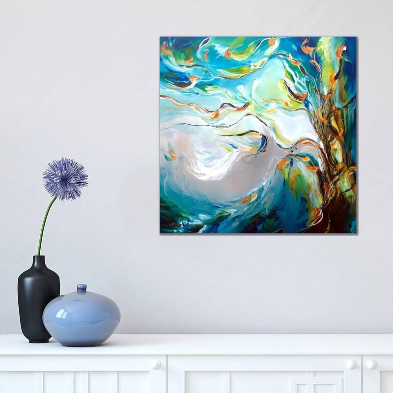 iCanvas "Breeze" by J.A Art Canvas Print - 18x18x1.5
