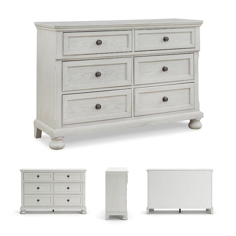 Signature Design by Ashley Robbinsdale White Dresser