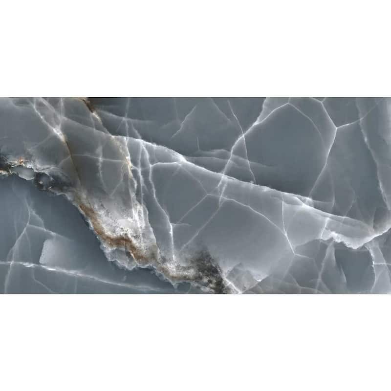 Riptide 24x48 Glossy Onyx Porcelain Tile - Floor & Wall - Large Format