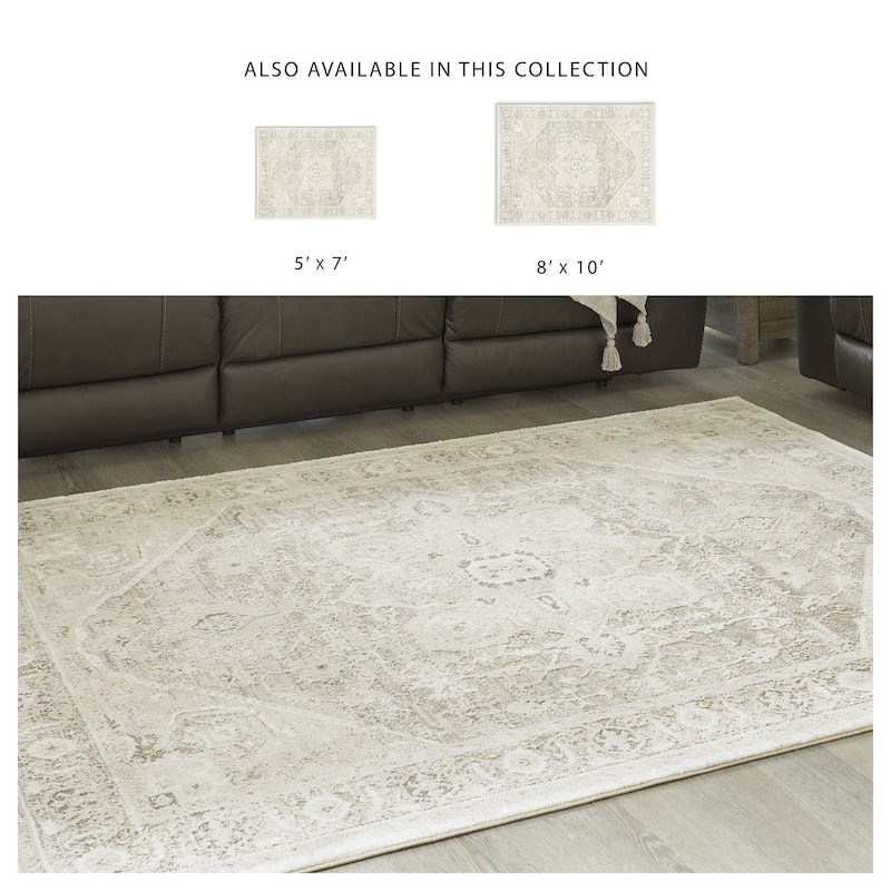 Signature Design by Ashley Gatwell Ivory/Tan/Grey Rug