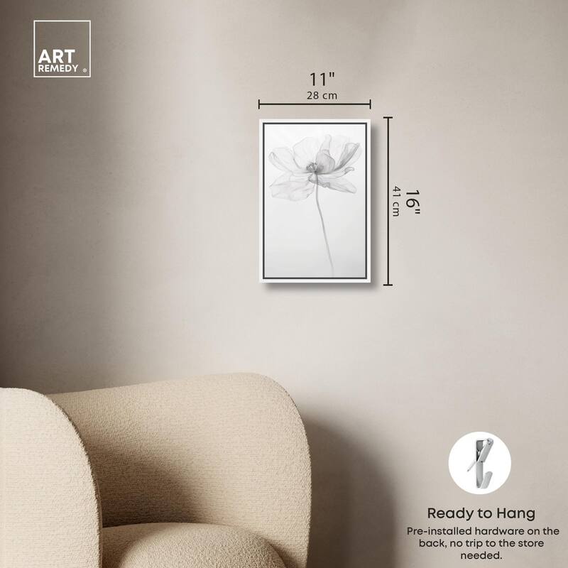 Fragile Beauty I Canvas by Art Remedy