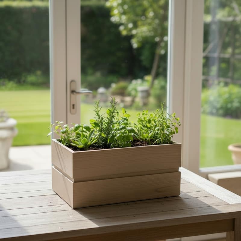 Rectanglar Terrace Planter Short