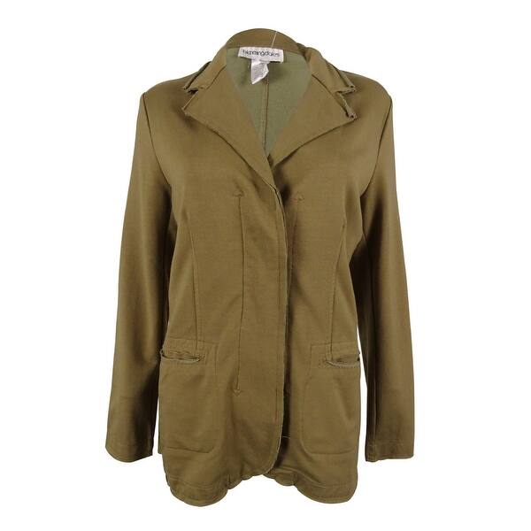 Shop Women S Raw Edge Unstructured Casual Blazer Jacket Pm