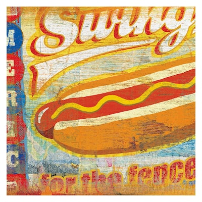 Swing for the Fences by Grand Image Canvas Art Print