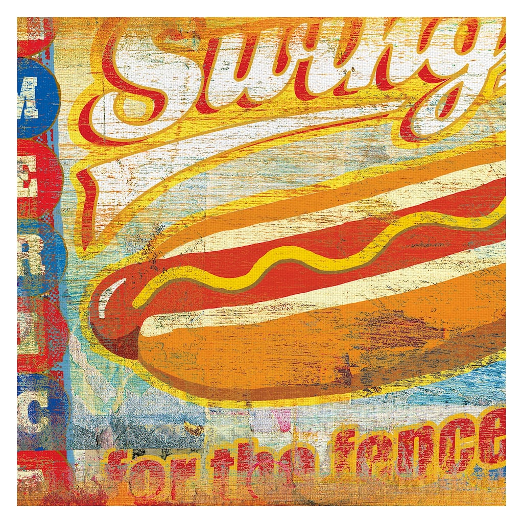 Swing for the Fences by Grand Image Canvas Art Print