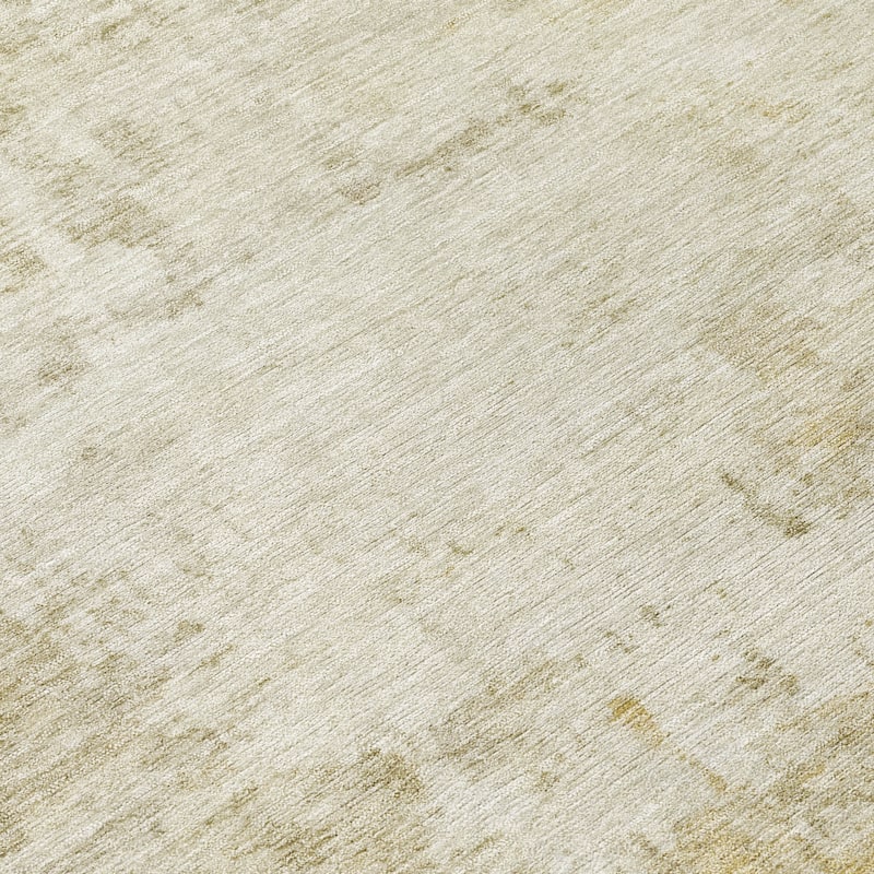 Machine Washable Indoor/ Outdoor Modern Casual Chantille Rug