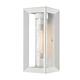 Option Natural White with Seeded Glass