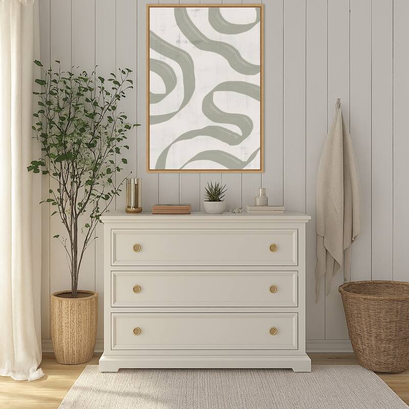 Flowing Paths by THE MIUUS STUDIO (23 x 33 in.), Framed Canvas Wall Art Print