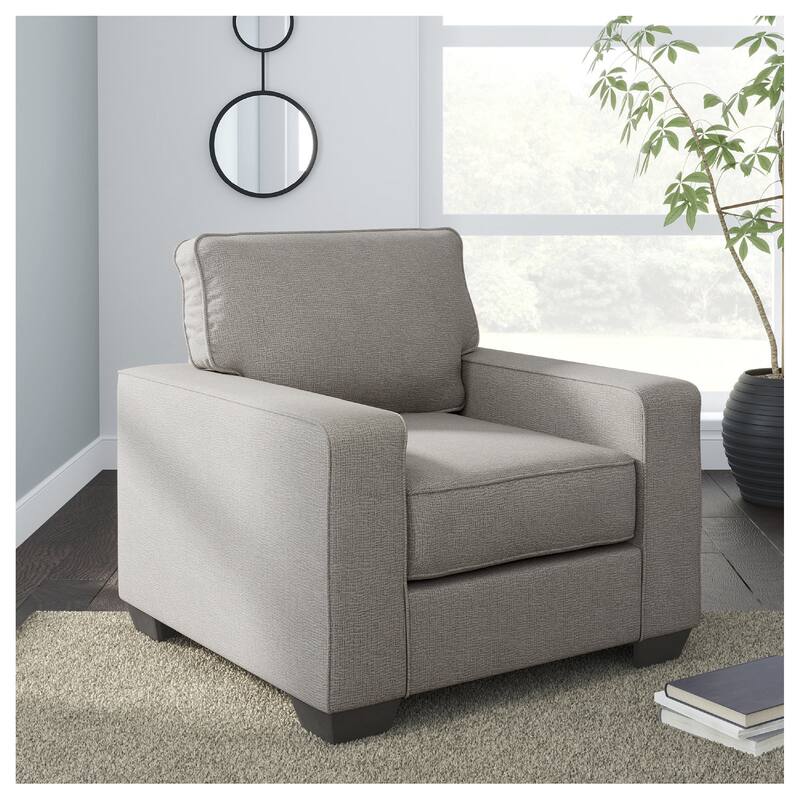 Greaves Stone Chair - 38"W x 38"D x 37"H - 38"W x 38"D x 37"H - Beige