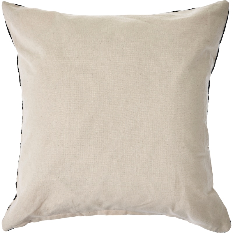 Sevita Elevate Black/White Chevron Cotton Throw Pillow, Set of 2