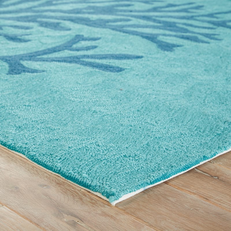 Saint Michaels Indoor/ Outdoor Floral Area Rug by Havenside Home