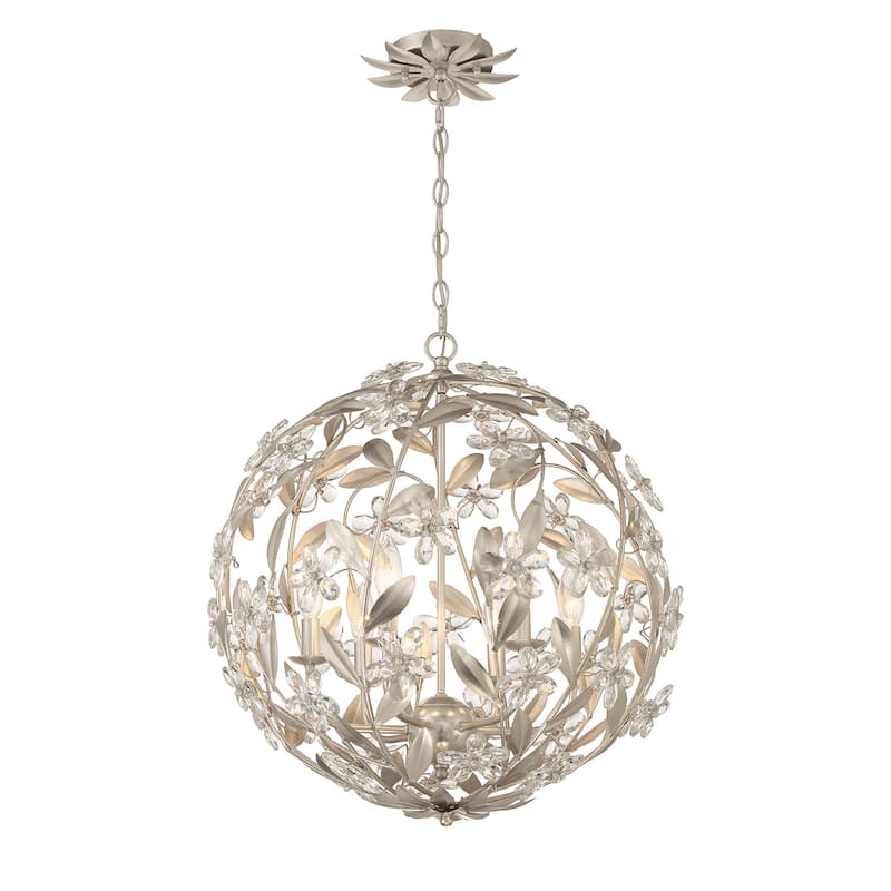 Crystorama Lighting Group MSL-316 Marselle 6 Light 22" Wide Crystal