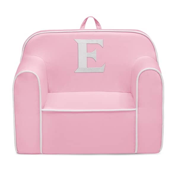 slide 2 of 3, Delta Children Personalized Monogram Cozee Chair - Customize with Letter E