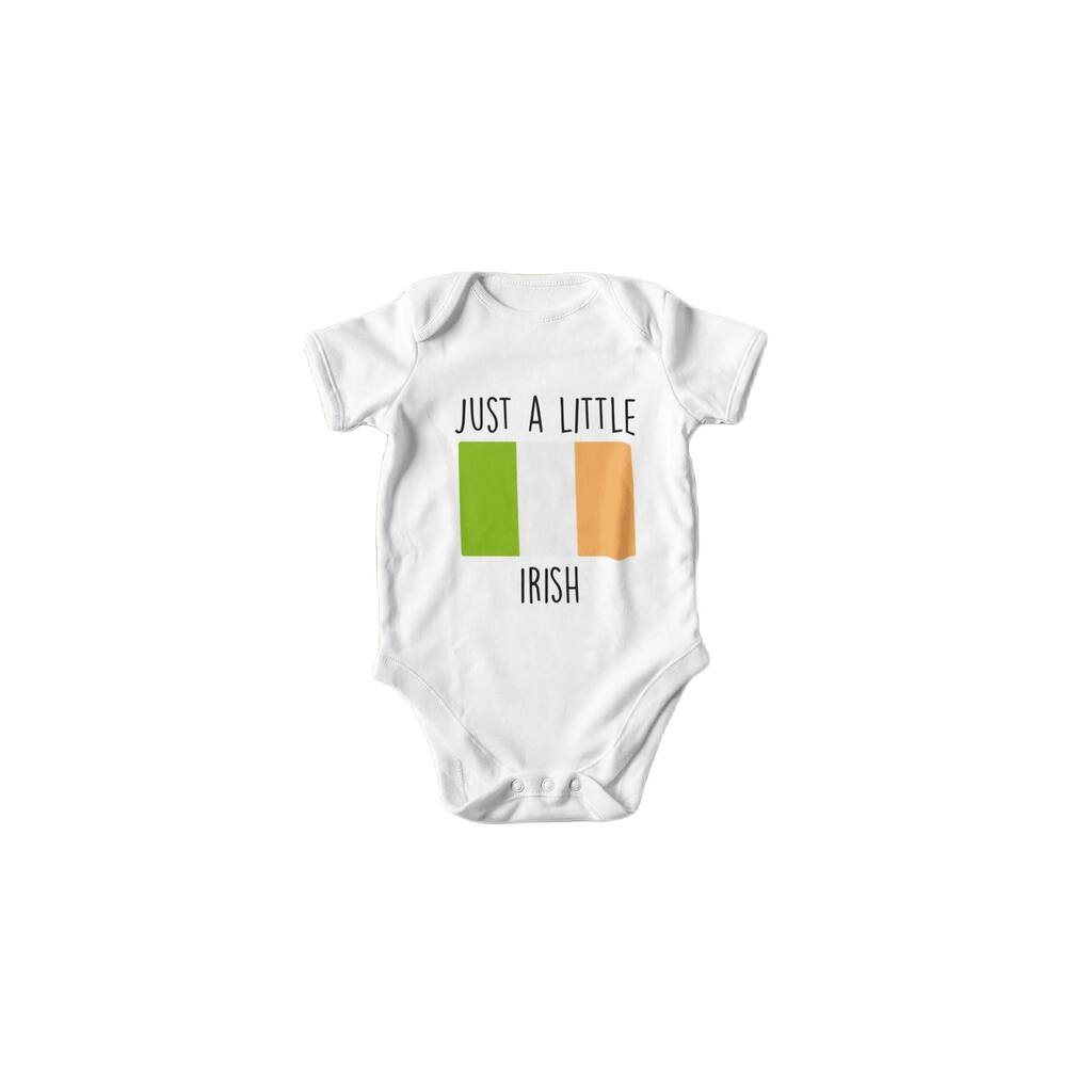 Ireland Little - Baby Boy Girl Clothes Infant Bodysuit Funny Cute Newborn