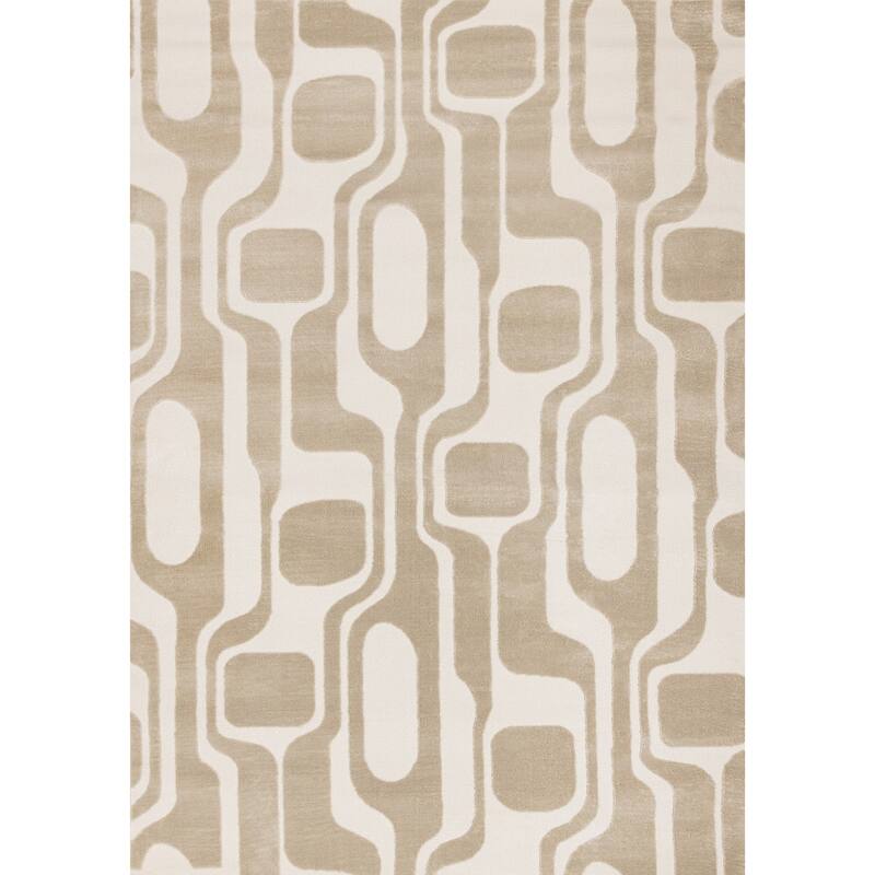 HomeRoots Geometric Modern Rectangle Area Rug - 8' X 11'
