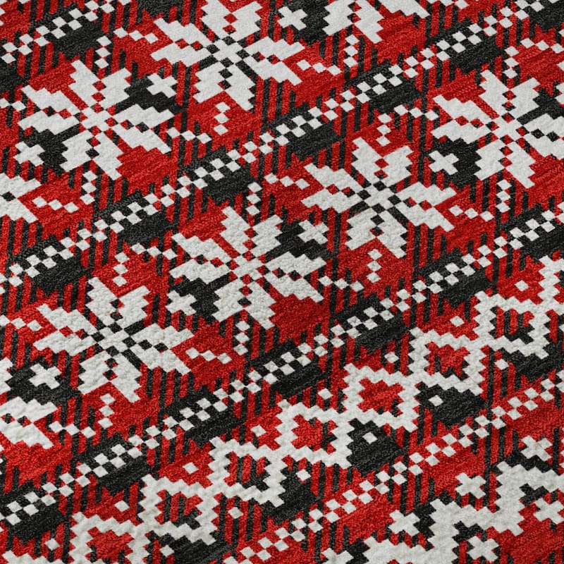 Premium Washable Super Soft Christmas Reindeer Mayfield Rug