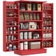 preview thumbnail 4 of 14, Freestanding Kitchen Pantry Storage Cabinet
