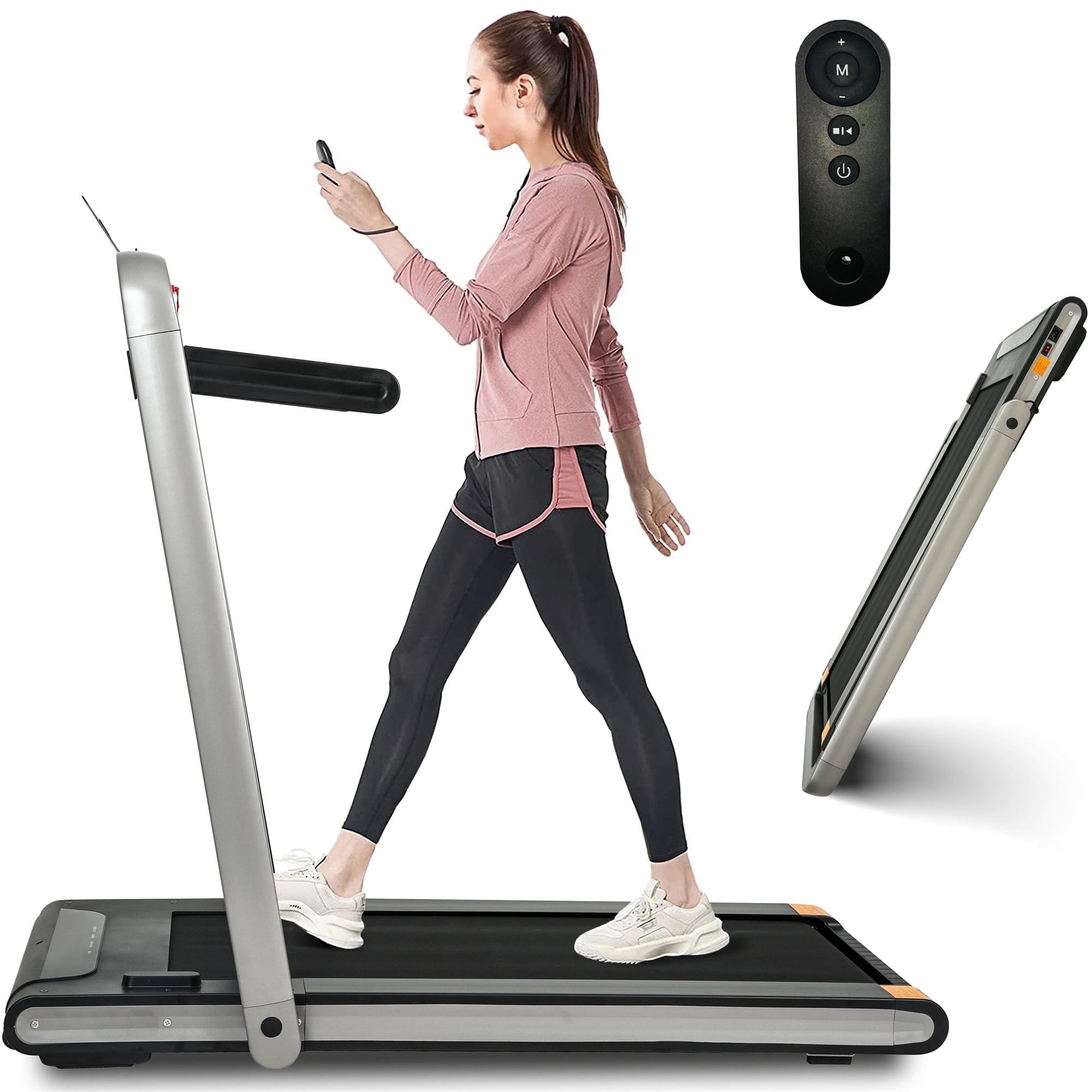 Gymax folding treadmill 1100w electric hotsell motorized running jogging walking machine