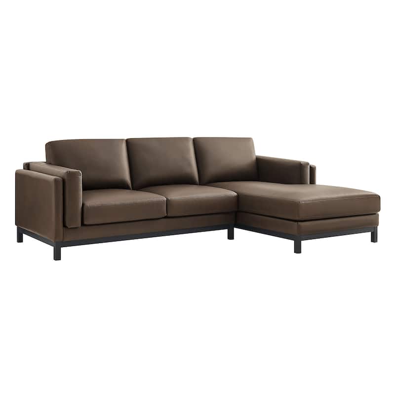 Roscoe Right-Facing Upholstered Sectional Sofa with Chaise