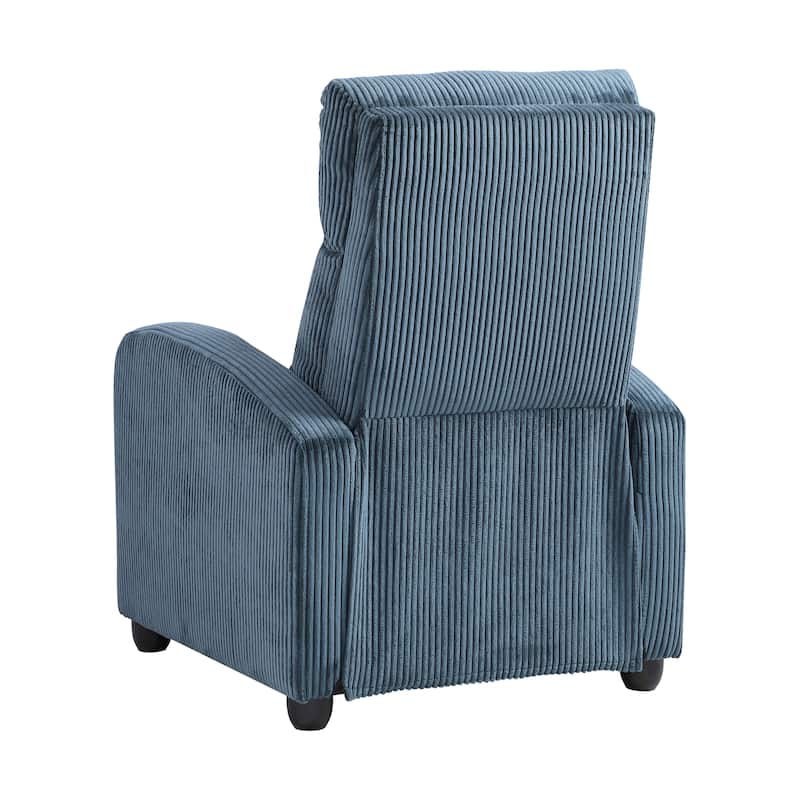 Covelo Corduroy Push Back Reclining Chair