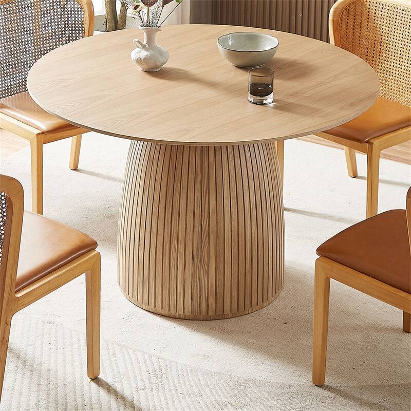 47.24" Modern Wood Dining Table for Leisure
