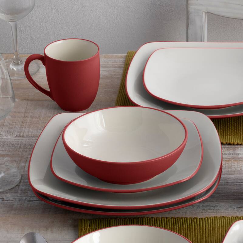 Noritake Colorwave Set Of 4 Square Dinner Plates, 10-3/4"