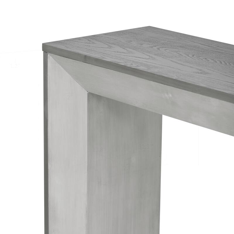 Versatile Elegant Console Table with Quality Wood Veneer