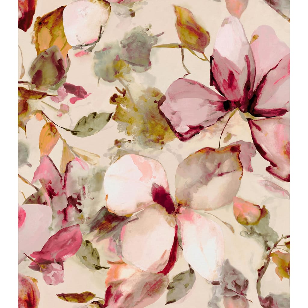 A-Street Prints Florian Pink Wall Mural