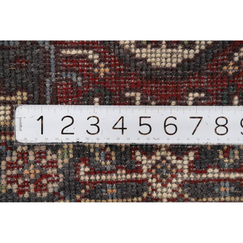 Geometric Heriz Serapi Oriental Foyer Rug Handmade Wool Carpet - 2'0" x 3'0"