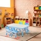 preview thumbnail 15 of 16, YUKOOL Kids Table and Chair Set - Adjustable Height, HDPE Material, Perfect for Ages 2-12