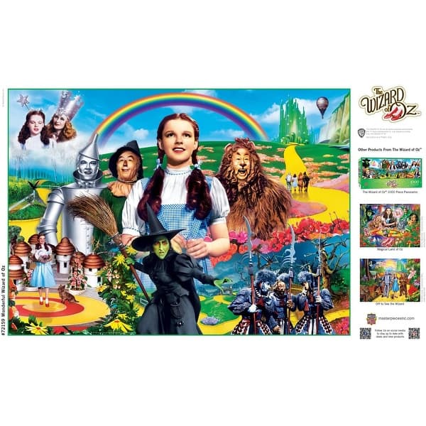 The Wonderful World of Oz 1000 Piece Puzzle by Sharm Murugiah | Book City In the Beach