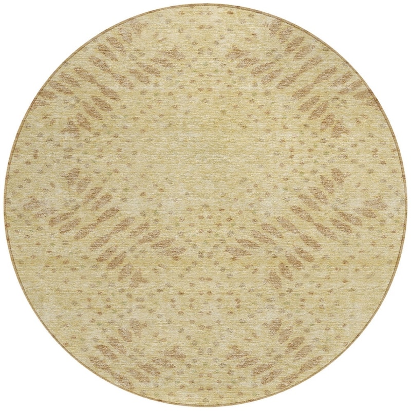 HomeRoots Floral Transitional Rectangle Outdoor Rug